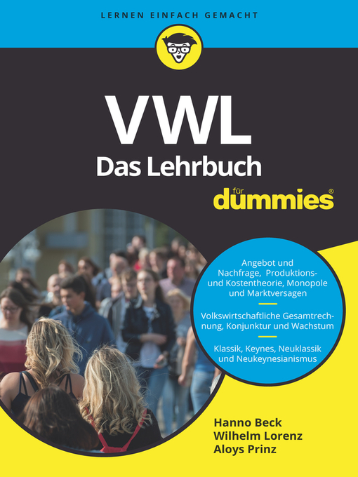 Title details for VWL für Dummies. Das Lehrbuch by Hanno Beck - Available